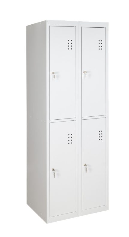 Metilla osztott öltözőszekrény