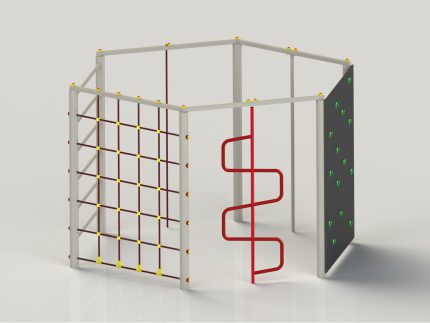 Hatszögletű mászóka