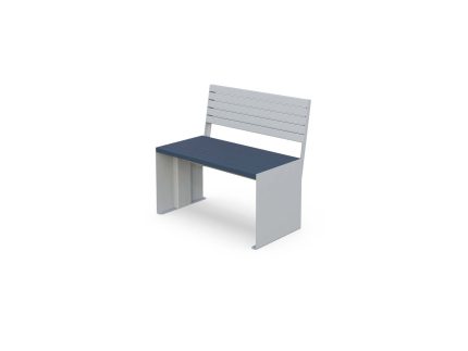 Forte támlás 1 személyes pad