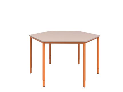 Justy 2 személyes hatszög asztal