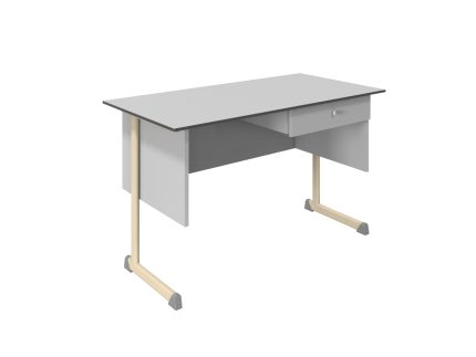 KEX 1 fiókos tanári asztal