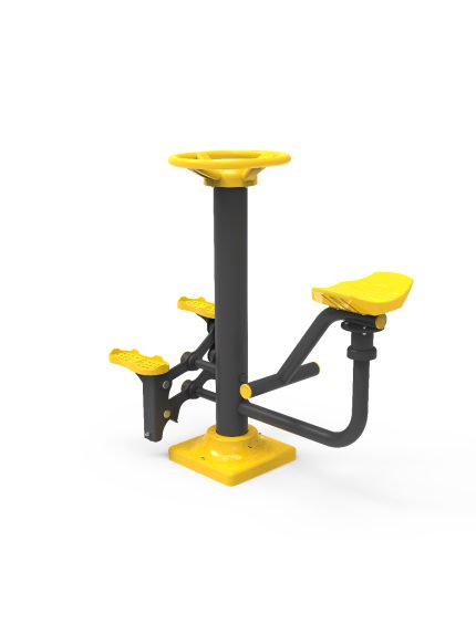 Láb- és hátizom erősítő gép