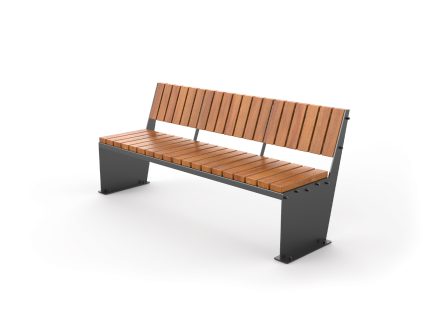 Domino támlás 3 személyes pad