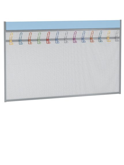 Ruhaakasztós fali fogas