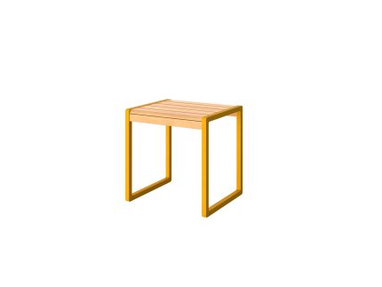 Trento asztal 1 személyes padhoz