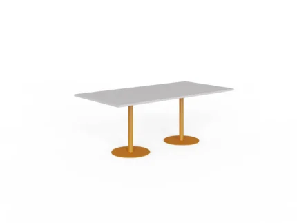 Központi lábas tárgyalóasztal - 200x100 cm, 8 fő részére