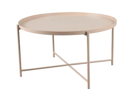 Plate 41 Beige - lerakóasztal